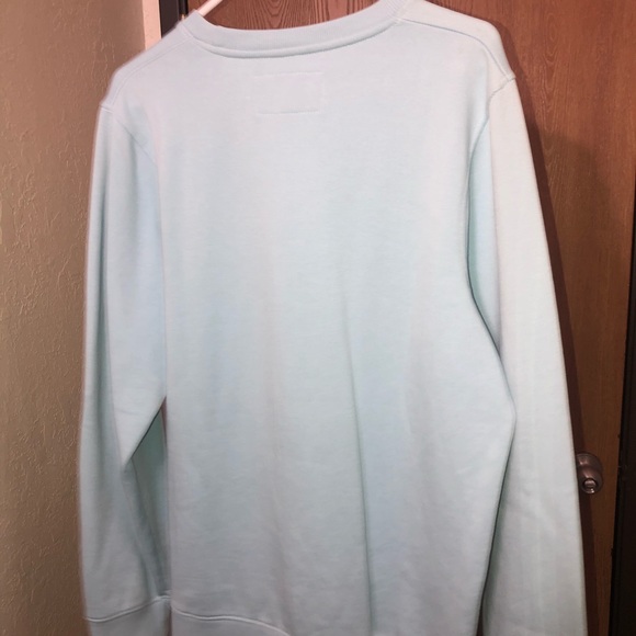 Empyre men’s crew neck sweater Size Large color baby blue - Picture 2 of 4